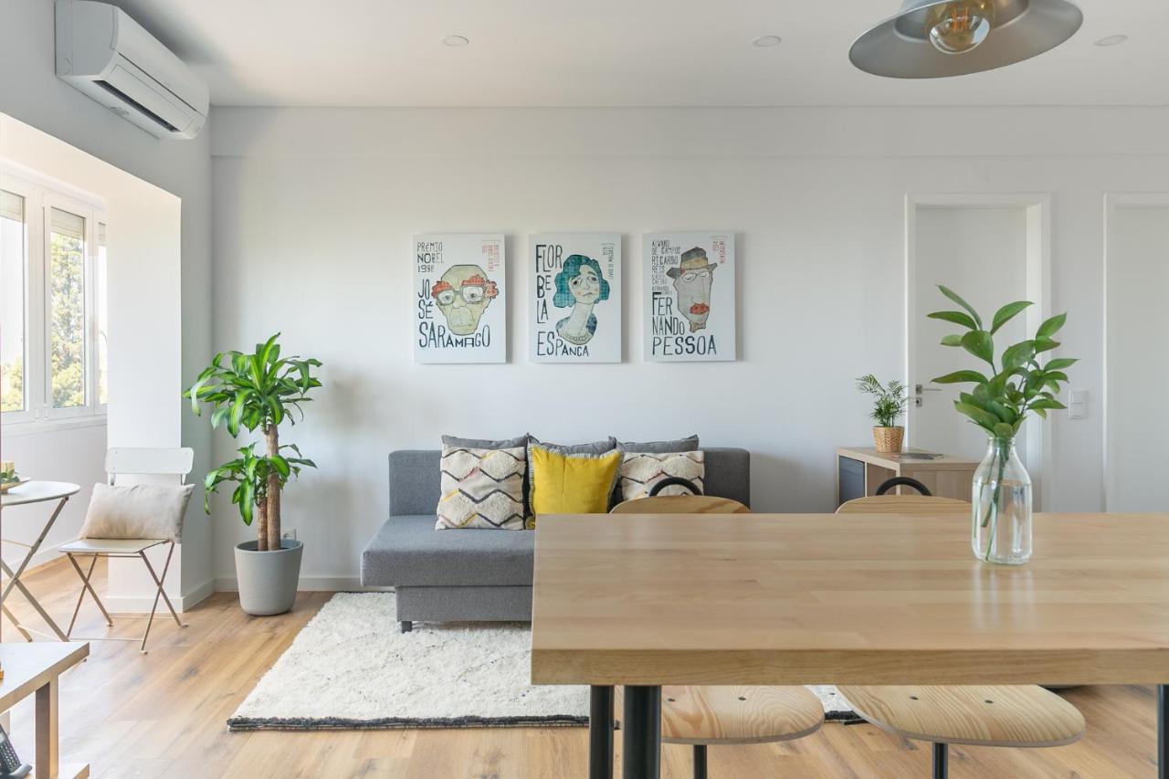 Spacious Apt Campo D'Ourique With Ac Lisboa Kültér fotó