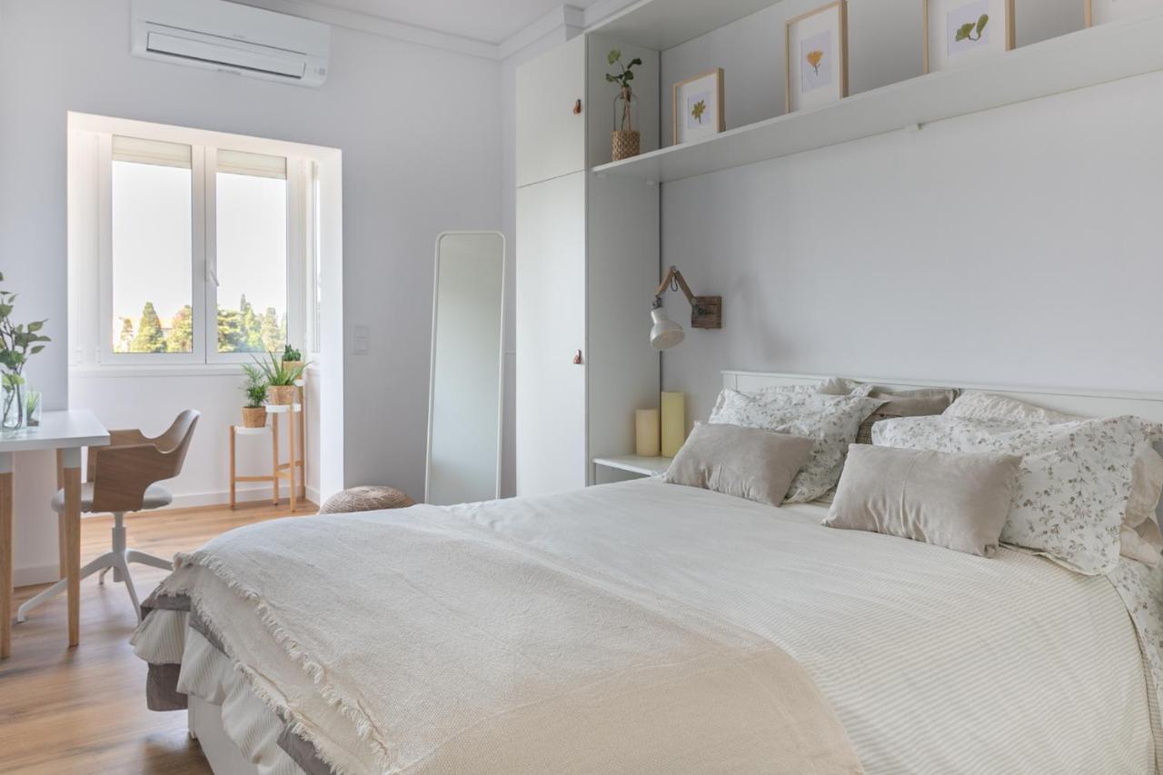 Spacious Apt Campo D'Ourique With Ac Lisboa Kültér fotó